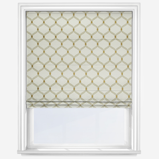 Frome Ochre Roman Blind