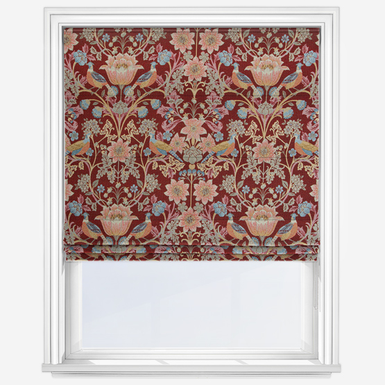 Holcombe Rosso Roman Blind