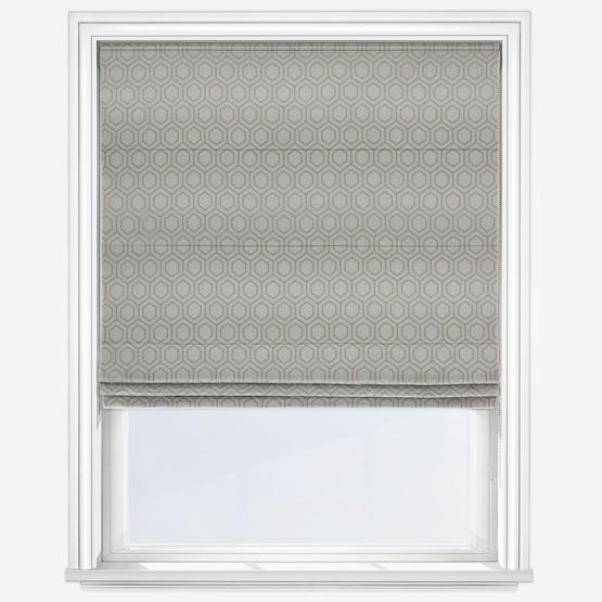 Kavala Silver Roman Blind