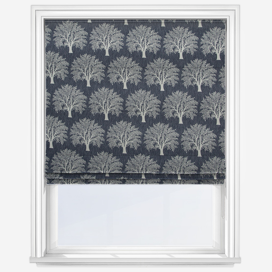 Levanto Indigo Roman Blind