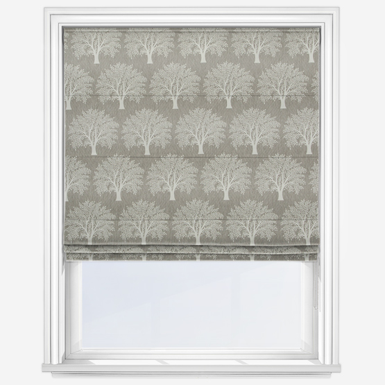 Levanto pewter Roman Blind