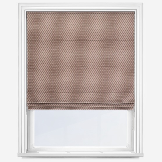 Ludlow Burnt Orange Roman Blind