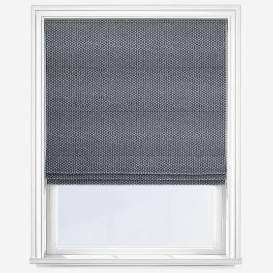 Ludlow Indigo Roman Blind
