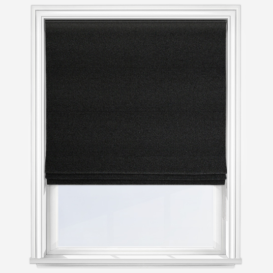 Lux Boucle Noir Roman Blind