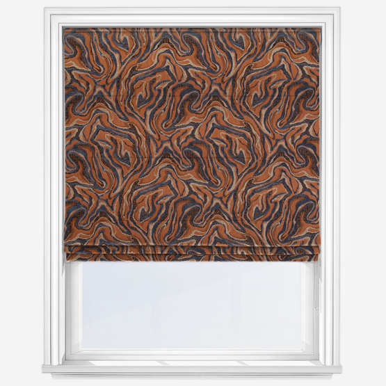 Magma Copper Roman Blind