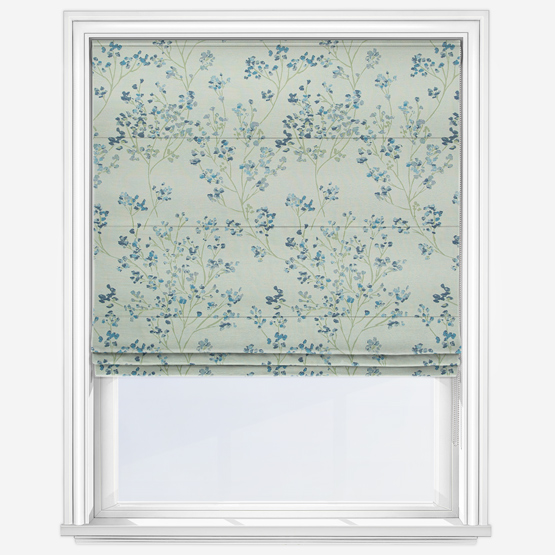 Matsu Indigo Roman Blind