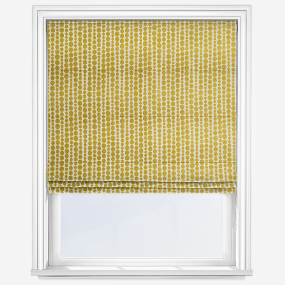Metronome Ochre Roman Blind