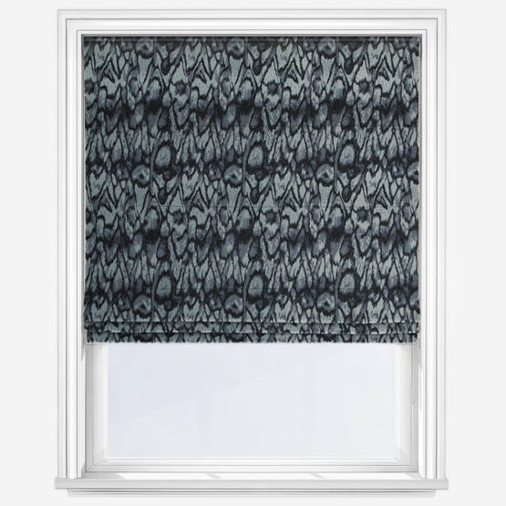 Nomad Indigo Roman Blind