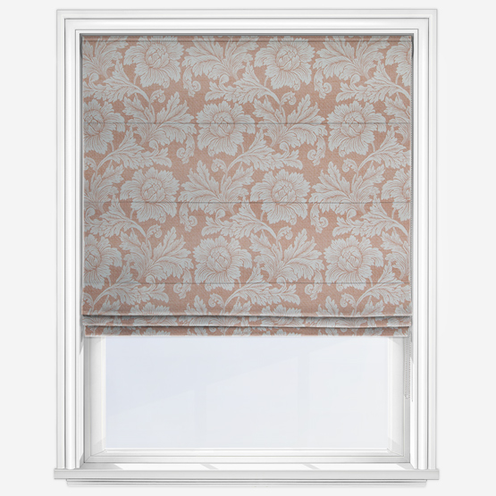 Provence Burnt Orange Roman Blind