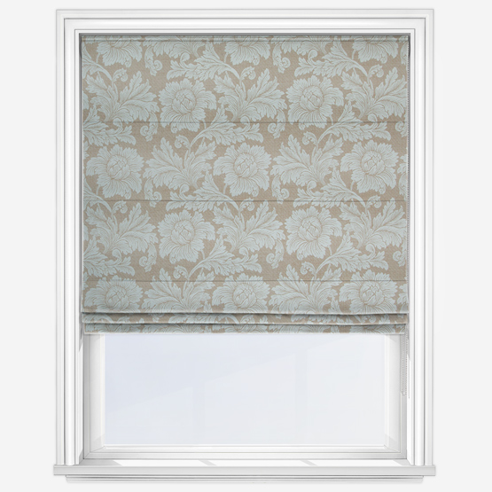 Provence Oatmeal Roman Blind