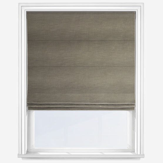Revela Velvet Dove Roman Blind