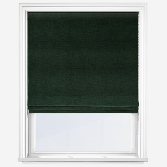 Revela Velvet Jade Roman Blind