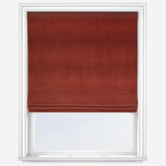 Revela Velvet Spice Roman Blind