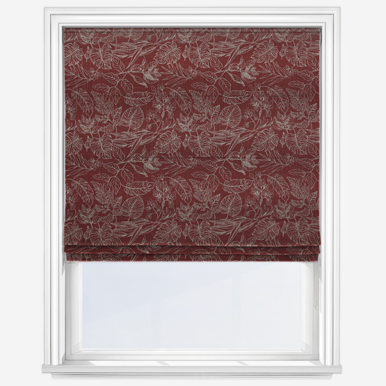 Salvador Rosso Roman Blind