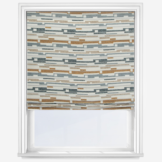 Santos Ochre Roman Blind