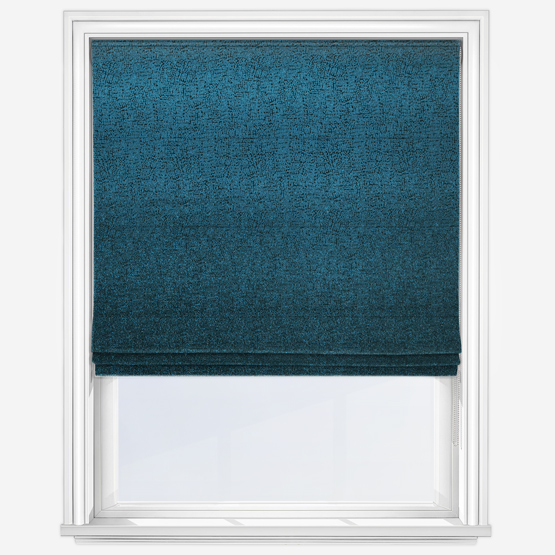 Serpa Teal Roman Blind