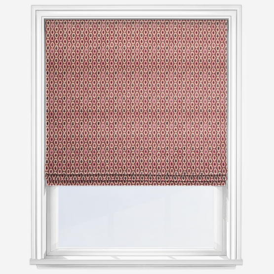 Shiraz Rosso Roman Blind