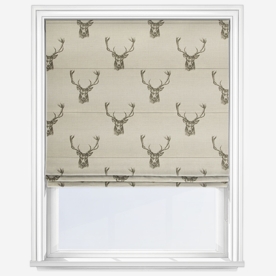 Stag Grey Roman Blind