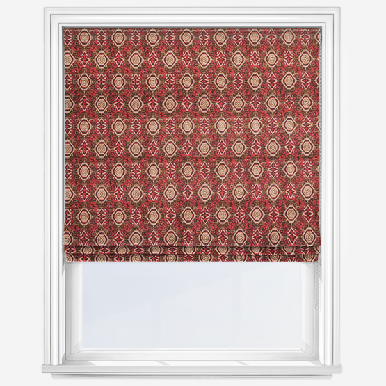 Tabriz Rosso Roman Blind