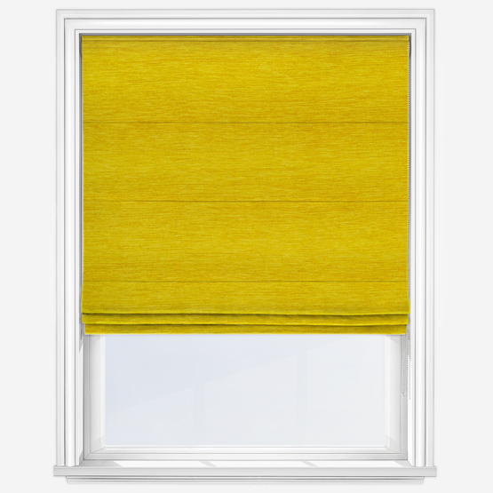 Toronto Chartreuse Roman Blind