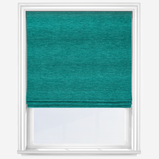 Toronto Teal Roman Blind