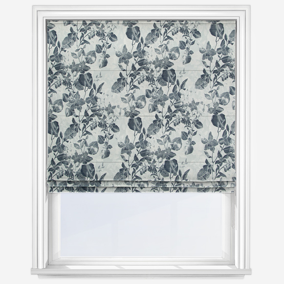 Glebe Navy Roman Blind