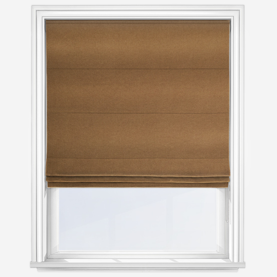 Monaco Ochre Roman Blind