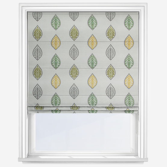 Ollie Green Roman Blind