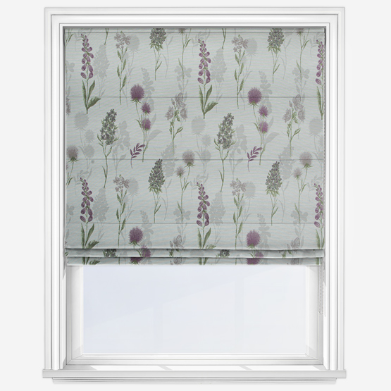 Toulon Mauve Roman Blind