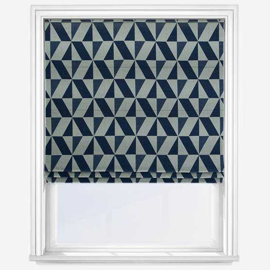 Tribeca Navy Roman Blind