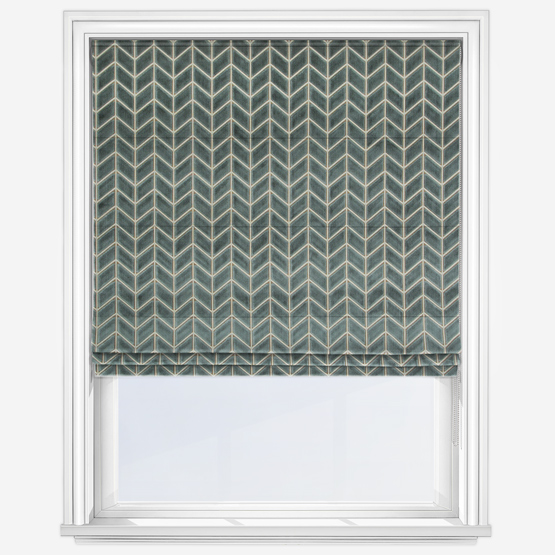 Harlequin Perplex Graphite Roman Blind