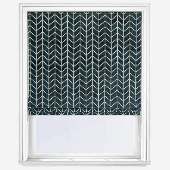 Harlequin Perplex Ink Roman Blind