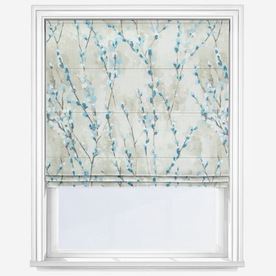 Harlequin Salice Marine Roman Blind