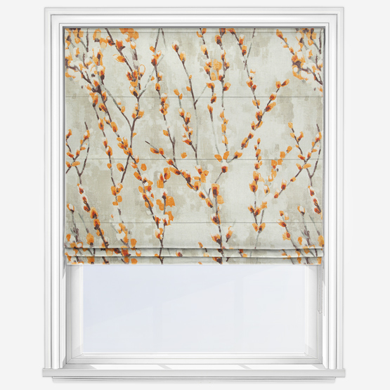 Harlequin Salice Tangerine Roman Blind