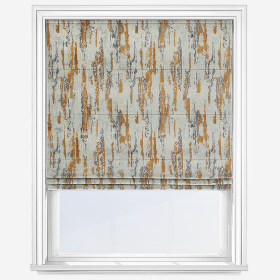 Harlequin Sial Pewter and Bronze Roman Blind