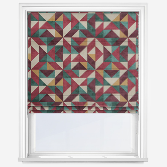 Acute Bilberry Roman Blind