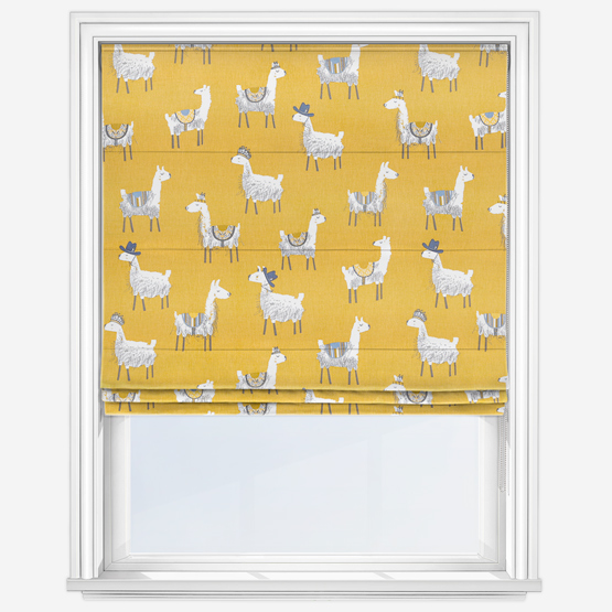 Alpaca Quince Roman Blind