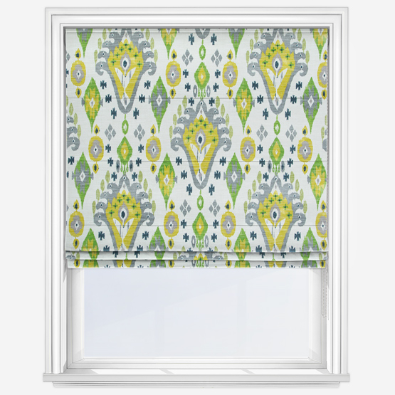 Boho Citrine Roman Blind