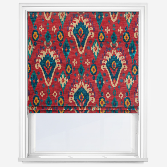 Boho Rouge Roman Blind