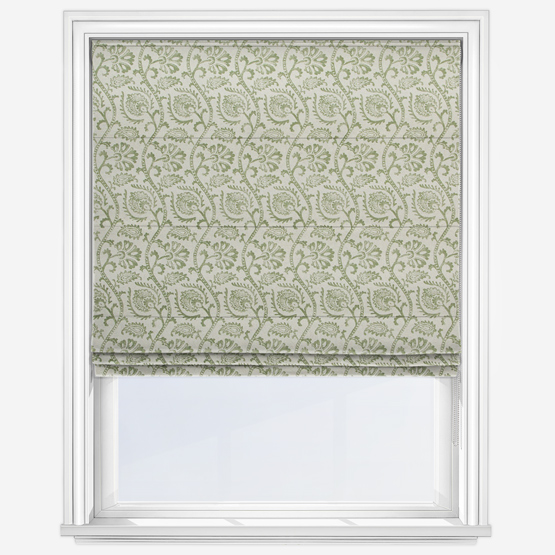 Calla Sage Roman Blind