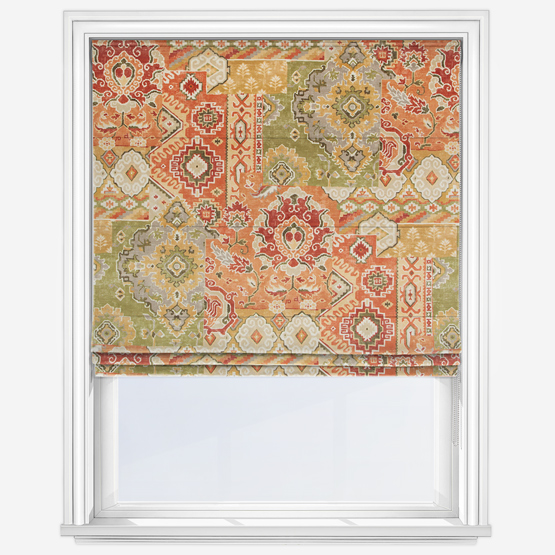 Chalet Spice Roman Blind