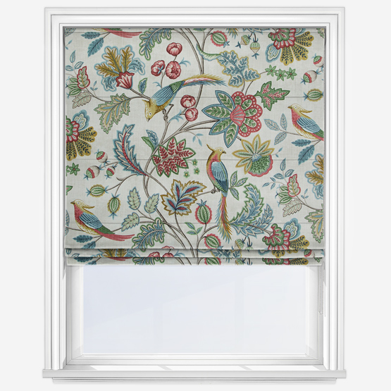 Chanterelle Chintz Roman Blind