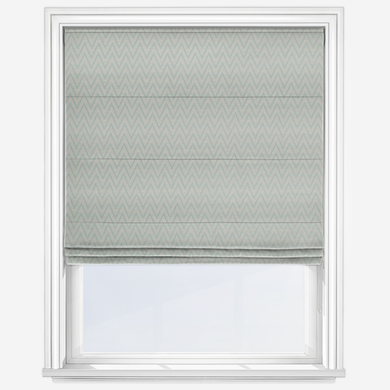 Chromatic Seafoam Roman Blind