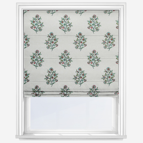 Elara Pine Roman Blind