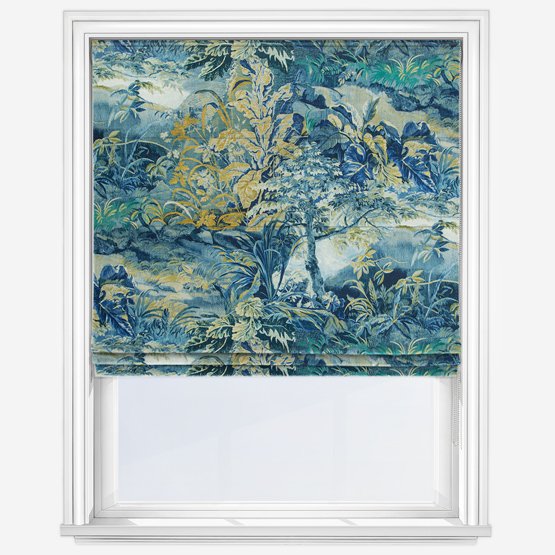 Elysian Delft Roman Blind