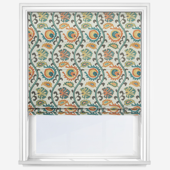 Fabien Sea Green Roman Blind