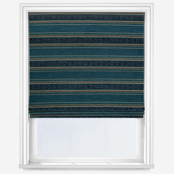 Fable Navy Roman Blind