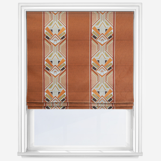 Gatsby Amber Roman Blind