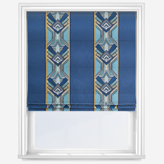 Gatsby Sapphire Roman Blind