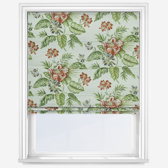 Grenadines Chintz Roman Blind